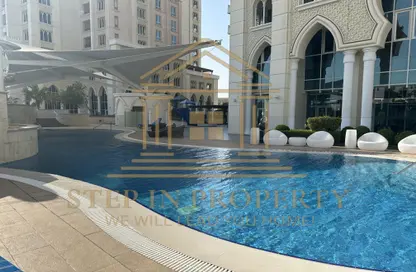 Apartment - 2 Bedrooms - 2 Bathrooms for rent in Viva Central - Viva Bahriyah - The Pearl Island - Doha