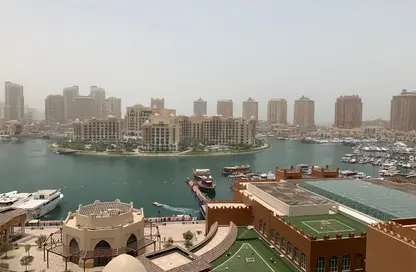 Apartment - 3 Bedrooms - 3 Bathrooms for rent in West Porto Drive - Porto Arabia - The Pearl Island - Doha