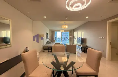 Apartment - 1 Bedroom - 2 Bathrooms for rent in Burj DAMAC Marina - Marina District - Lusail
