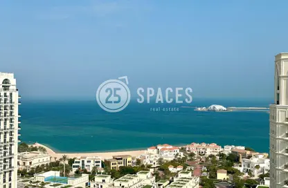 (بنتهاوس  (روف - 3 غرف نوم - 5 حمامات للايجار في فيفا بحرية شرق - فيفا بحرية - جزيرة اللؤلؤة - الدوحة