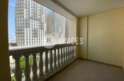 Apartment - Studio - 1 Bathroom for rent in Viva East - Viva Bahriyah - The Pearl Island - Doha