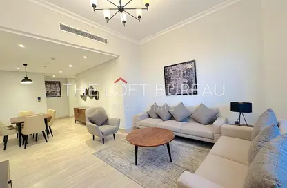 Apartment - 2 Bedrooms - 3 Bathrooms for rent in Lusail Residence - Marina District - Lusail