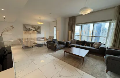 Apartment - 2 Bedrooms - 4 Bathrooms for rent in West Bay Tower - West Bay - West Bay - Doha