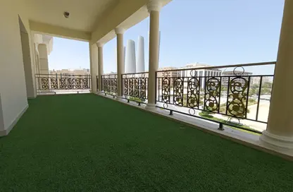 Apartment - 1 Bedroom - 2 Bathrooms for rent in Fox Hills A13 - Fox Hills - Lusail