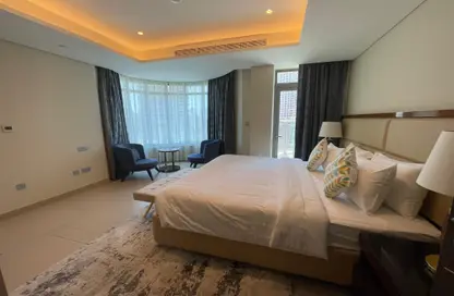 Apartment - 3 Bedrooms - 4 Bathrooms for rent in Abraj Bay - Abraj Quartiers - The Pearl Island - Doha