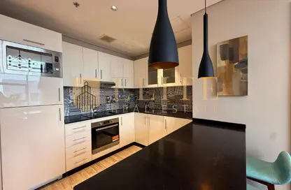 شقة - غرفة نوم - 2 حمامات للايجار في برج رمادا - المنتزه - الدوحة