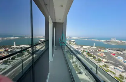 Balcony image for: Apartment - 1 Bedroom - 2 Bathrooms for rent in Marina Residences 195 - Marina District - Lusail, Image 1