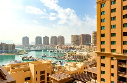 Apartment - 1 Bedroom - 1 Bathroom for rent in West Porto Drive - Porto Arabia - The Pearl Island - Doha