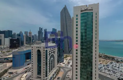 Office Space - Studio - 4 Bathrooms for rent in West Bay Tower - West Bay - West Bay - Doha