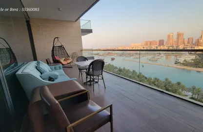 Apartment - 3 Bedrooms - 4 Bathrooms for rent in Lusail Residence - Marina District - Lusail