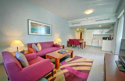 Apartment - 1 Bedroom - 2 Bathrooms for rent in West Bay Tower - West Bay - West Bay - Doha