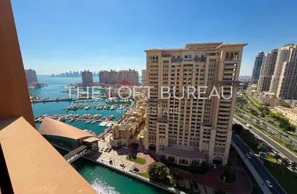 شقة - 2 غرف نوم - 3 حمامات للايجار في 11 تاور - بورتو أرابيا - جزيرة اللؤلؤة - الدوحة