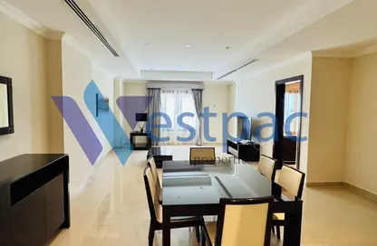 Apartment - 1 Bedroom - 2 Bathrooms for rent in West Porto Drive - Porto Arabia - The Pearl Island - Doha
