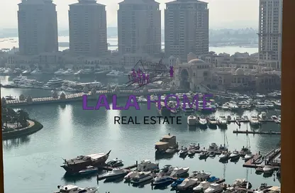 Apartment - 1 Bedroom - 2 Bathrooms for rent in East Porto Drive - Porto Arabia - The Pearl Island - Doha
