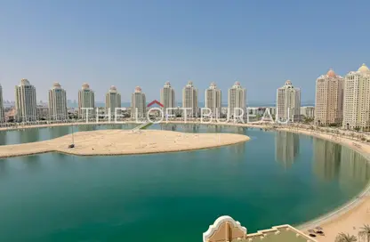 شقة - غرفة نوم - 2 حمامات للايجار في ابراج المتحدة - فيفا بحرية - جزيرة اللؤلؤة - الدوحة