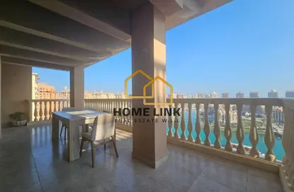 Apartment - 3 Bedrooms - 3 Bathrooms for rent in East Porto Drive - Porto Arabia - The Pearl Island - Doha