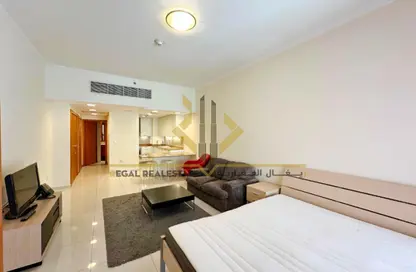 Apartment - Studio - 1 Bathroom for rent in Viva West - Viva Bahriyah - The Pearl Island - Doha