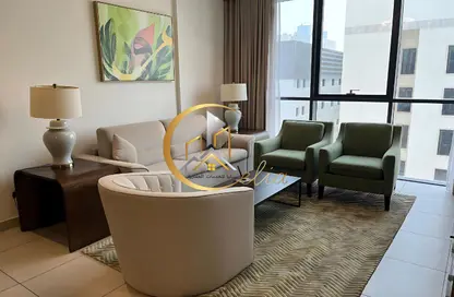 Apartment - 1 Bedroom - 2 Bathrooms for rent in T Block - Al Manara Street - Al Sadd - Doha