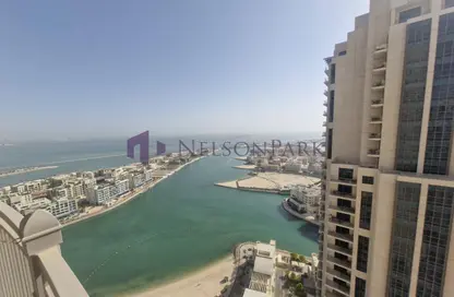 شقة - غرفة نوم - 2 حمامات للايجار في ابراج باي - منطقة الأبراج - جزيرة اللؤلؤة - الدوحة