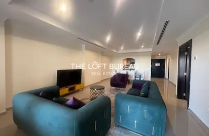 Apartment - 1 Bedroom - 2 Bathrooms for rent in East Porto Drive - Porto Arabia - The Pearl Island - Doha