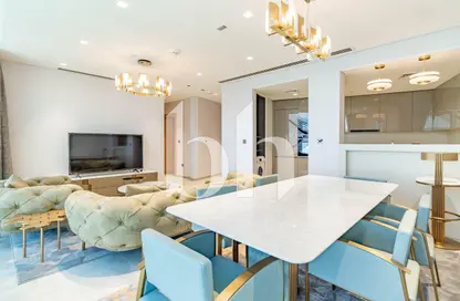 شقة - غرفة نوم - 2 حمامات للايجار في برج وست باي - الخليج الجنوبي - الخليج الغربي - الدوحة