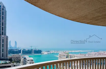 شقة - 3 غرف نوم - 4 حمامات للبيع في طريق بورتو الشرقي - بورتو أرابيا - جزيرة اللؤلؤة - الدوحة