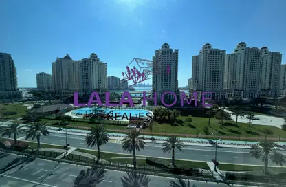 Apartment - 1 Bedroom - 2 Bathrooms for rent in Viva Central - Viva Bahriyah - The Pearl Island - Doha
