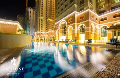 شقة - 1 حمام للايجار في إمبيريال دايموند - فيفا بحرية - جزيرة اللؤلؤة - الدوحة