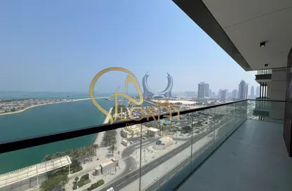 Apartment - 2 Bedrooms - 3 Bathrooms for rent in Lusail Residence - Marina District - Lusail