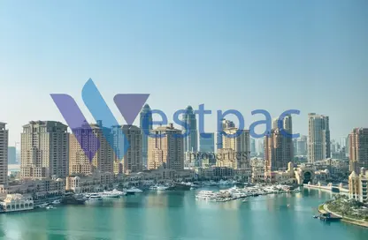 Apartment - 1 Bedroom - 2 Bathrooms for rent in East Porto Drive - Porto Arabia - The Pearl Island - Doha