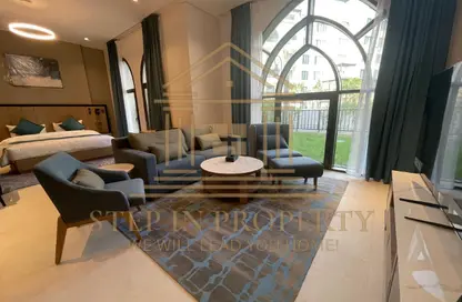 Apartment - Studio - 1 Bathroom for rent in Giardino Apartments - The Pearl Island - Doha