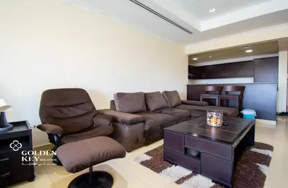 Apartment - Studio - 1 Bathroom for rent in West Porto Drive - Porto Arabia - The Pearl Island - Doha