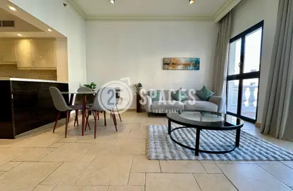 Apartment - 1 Bedroom - 2 Bathrooms for rent in Mercato - Qanat Quartier - The Pearl Island - Doha
