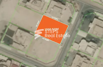 صورة لـ موقع على الخريطة قطعة أرض - استوديو للبيع في شارع ام السنيم - عين خالد - الدوحة ، صورة رقم 1