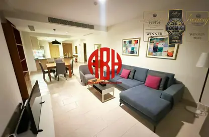 Apartment - 1 Bedroom - 2 Bathrooms for rent in Viva East - Viva Bahriyah - The Pearl Island - Doha