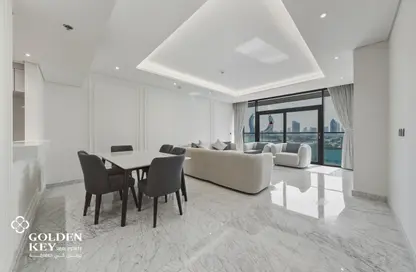 Apartment - 2 Bedrooms - 3 Bathrooms for rent in Lusail Residence - Marina District - Lusail