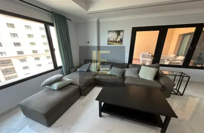 Apartment - 1 Bedroom - 2 Bathrooms for rent in East Porto Drive - Porto Arabia - The Pearl Island - Doha