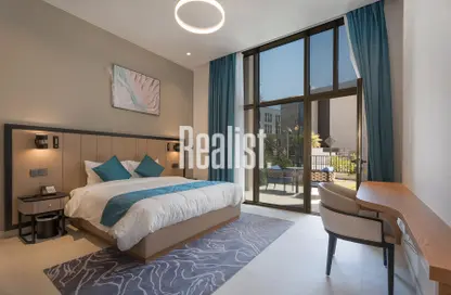 Apartment - 1 Bedroom - 2 Bathrooms for rent in Danat Qatar - Porto Arabia - The Pearl Island - Doha