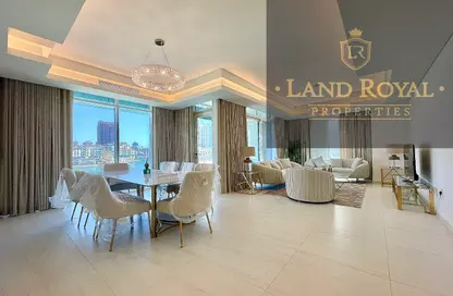Apartment - 2 Bedrooms - 4 Bathrooms for rent in Gewan Island - The Pearl Island - Doha