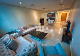 صورةغرفة المعيشة / غرفة الطعام لـ: شقة - 2 غرف نوم - 4 حمامات للكراء في برج زجزاج  ا - أبراج زجزاج - الخليج الغربي - الدوحة, صورة 1