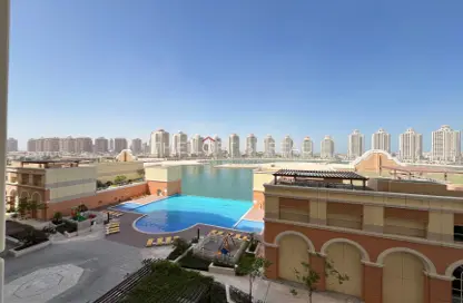 Apartment - 1 Bedroom - 2 Bathrooms for rent in Al Mutahidah Tower - Viva Bahriyah - The Pearl Island - Doha
