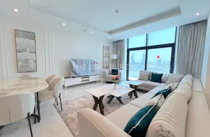 Apartment - 2 Bedrooms - 3 Bathrooms for rent in Marina Tower 02 - Marina District - Lusail