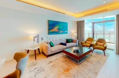 Apartment - 2 Bedrooms - 3 Bathrooms for rent in Abraj Bay - Abraj Quartiers - The Pearl Island - Doha