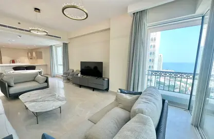 Apartment - 1 Bedroom - 2 Bathrooms for rent in Viva West - Viva Bahriyah - The Pearl Island - Doha