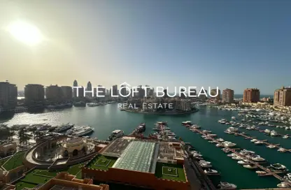 Apartment - 2 Bedrooms - 3 Bathrooms for rent in East Porto Drive - Porto Arabia - The Pearl Island - Doha