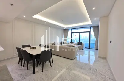 Apartment - 2 Bedrooms - 3 Bathrooms for rent in Marina Tower 02 - Marina District - Lusail