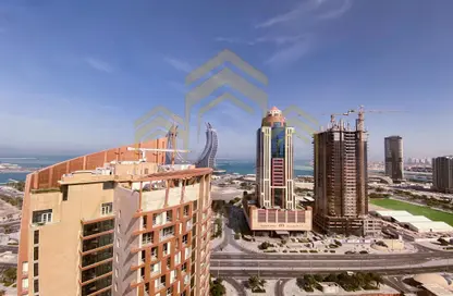 Outdoor Building image for: Apartment - 2 Bedrooms - 3 Bathrooms for rent in Burj Al Marina - Marina District - Lusail, Image 1