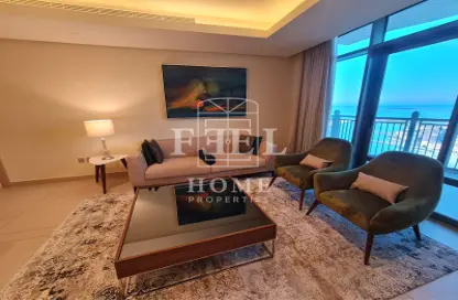 Apartment - 2 Bedrooms - 3 Bathrooms for rent in Abraj Quartiers - The Pearl Island - Doha