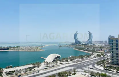 شقة - 2 غرف نوم - 3 حمامات للايجار في 195 مساكن مارينا - منطقة المارينا - الوسيل