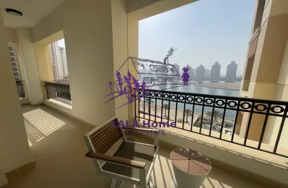 Apartment - 1 Bedroom - 2 Bathrooms for rent in Viva East - Viva Bahriyah - The Pearl Island - Doha